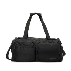 Lumberjack Çanta Two Pocket Gym 5pr Siyah 102033500 (1)