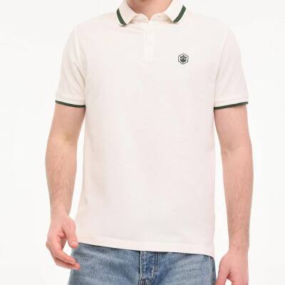 Lumberjack Tshırt Mb Bts203 Polo Tsh 5fx Erk Beyaz 101948310  - 1