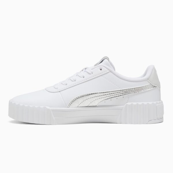 Puma Carina 3.0 Metalic Whisper White Silver 404511-01  (1)