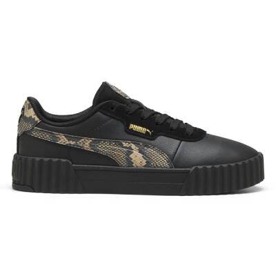 Puma Carina 3.0 Snake Chic Kadın Siya Spor Ayakabı 400723-02 - 1