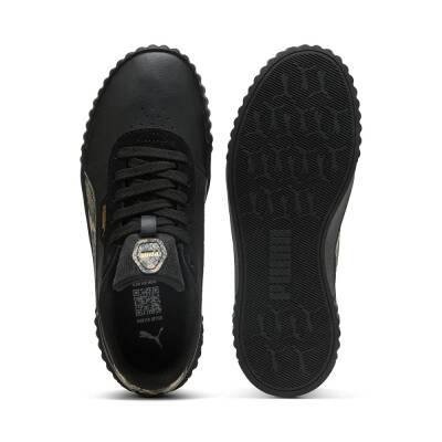 Puma Carina 3.0 Snake Chic Kadın Siya Spor Ayakabı 400723-02 - 4