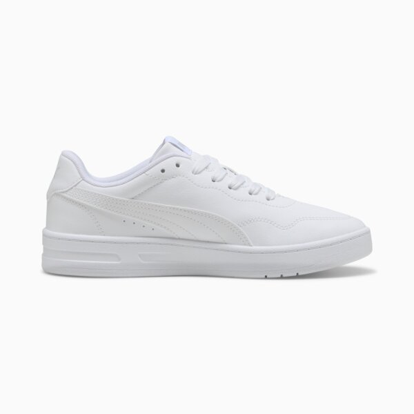 Puma Court Lally White Light Gray 400367-02  (1)