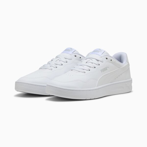 Puma Court Lally White Light Gray 400367-02  - 3