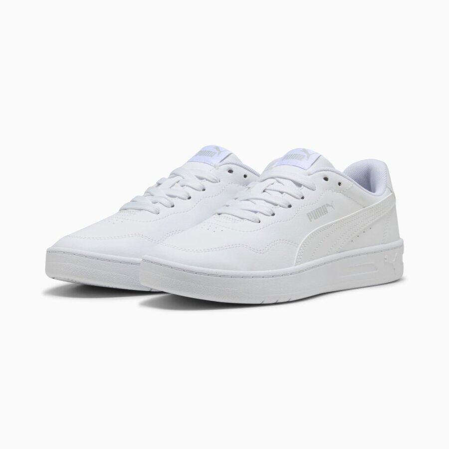 Puma Court Lally White Light Gray 400367-02  - 3