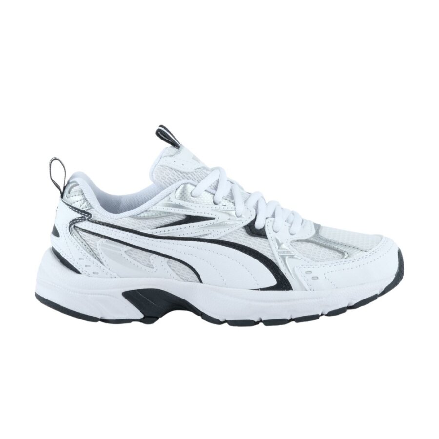 Puma Milenio Tech Ünisex Beyaz Siyah Spor Ayakkabı 402623-01 - 5