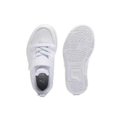 Puma Rebound V6 Ac+ps Beyaz Çocuk Spor Ayakkabı 397419-03 - 4