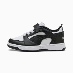 Puma - Puma Rebound V6 Ac+ps Beyazsiy Çocuk Spor Ayakkabı 397419-01 