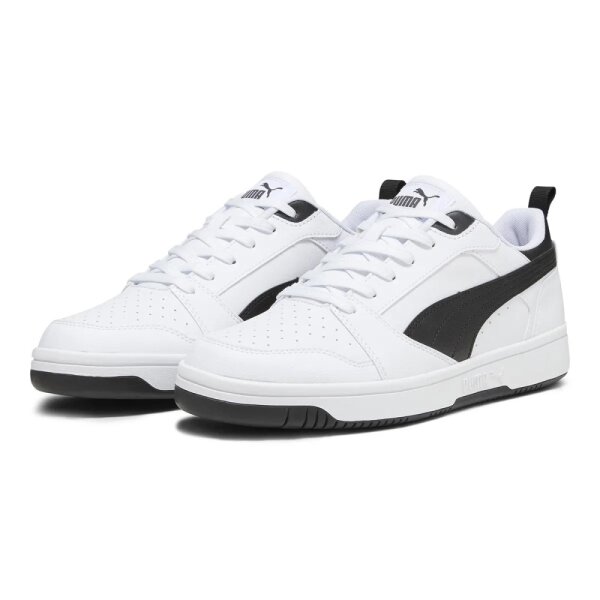 Puma Rebound V6 Low Tdp White Black 406388-02  (1)