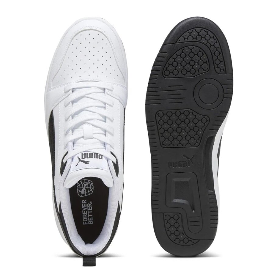 Puma Rebound V6 Low Tdp White Black 406388-02  - 3