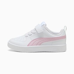 Puma - Puma Rickie Ac Ps Beyaz Kız Çocuk Spor Ayakkabısı 385836- 38 