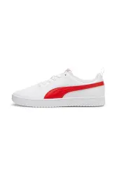 Puma - Puma Rickie Beyaz Kırmızı Unisex Spor Ayakkabı 387607-23 