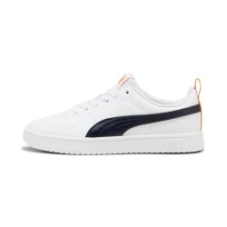 Puma - Puma Rickie Jr Unisex White Navy Spor Ayakkabı 384311-40 