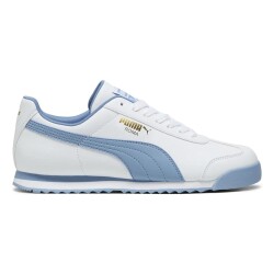 Puma - Puma Roma Basic + Beyaz Mavi Erkek Spor Ayakkabı 369571-52 