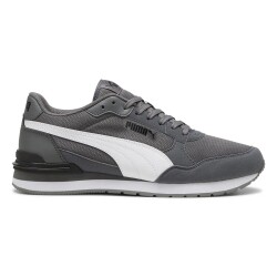 Puma - Puma S Runer V4 Mesh Erkek Gray Wht Spor Ayakkabı 399666-03 