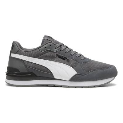Puma S Runer V4 Mesh Erkek Gray Wht Spor Ayakkabı 399666-03  - 1
