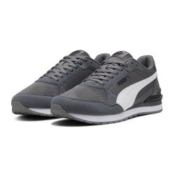Puma - Puma S Runer V4 Mesh Erkek Gray Wht Spor Ayakkabı 399666-03 (1)
