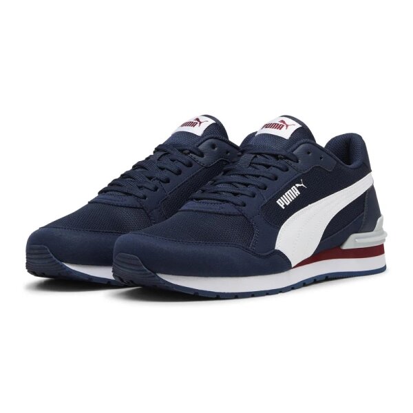 Puma S Runer V4 Mesh Erkek Navy Wht Spor Ayakkabı 399666-02  - 2