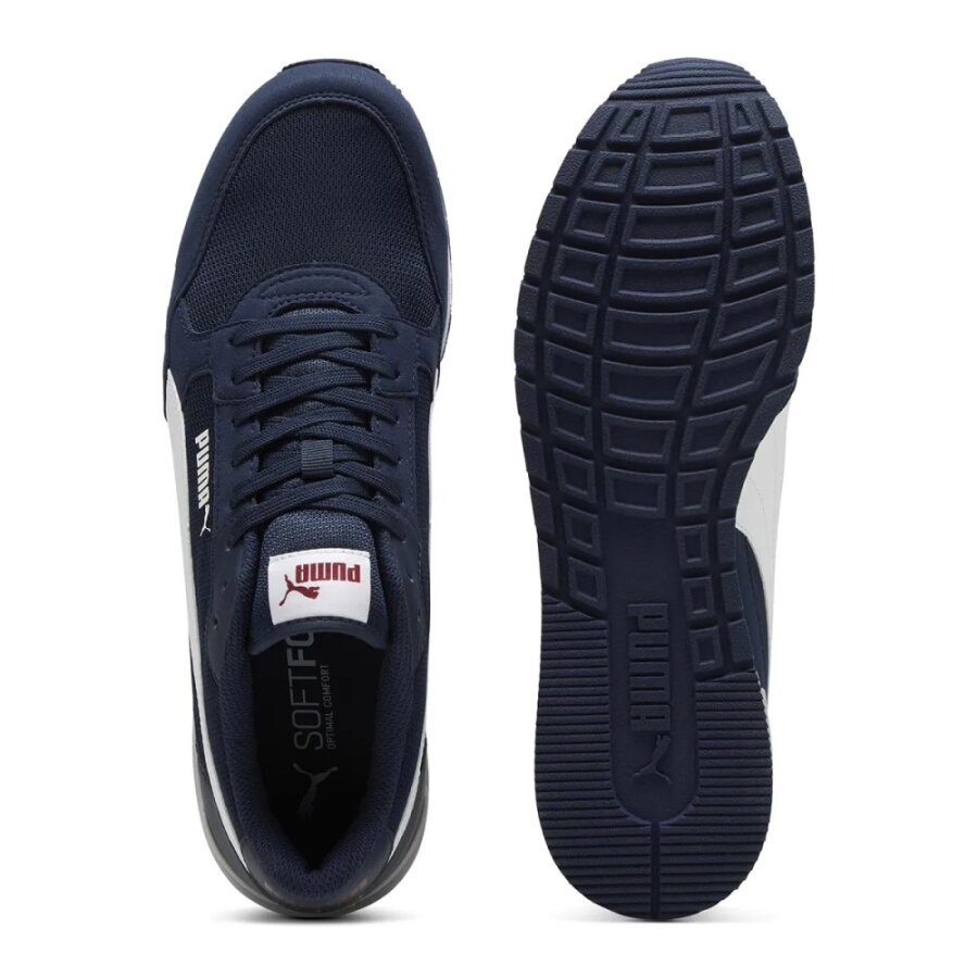 Puma S Runer V4 Mesh Erkek Navy Wht Spor Ayakkabı 399666-02  - 3