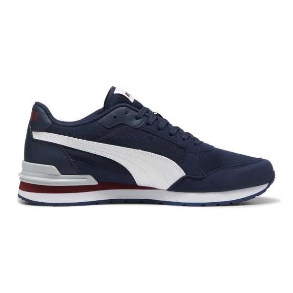 Puma S Runer V4 Mesh Erkek Navy Wht Spor Ayakkabı 399666-02  - 4