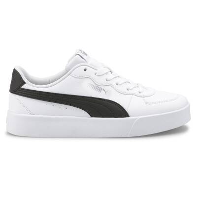 Puma Skye Clean Unisex White Black Spor Ayakkabı 380147-04  - 1