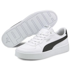 Puma Skye Clean Unisex White Black Spor Ayakkabı 380147-04  - 3