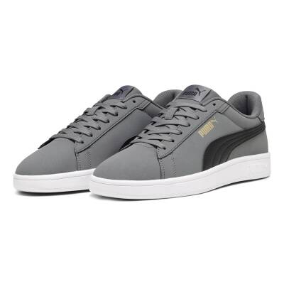 Puma Smash 3.0 Buck Erkek Gri Spor Ayakka 392336-02  - 2
