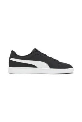 Puma Smash 3.0 Buck Unisex Siyah Beyaz Spor Ayakka 392336-01 - 2
