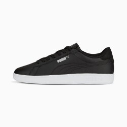 Puma - Puma Smash 3.0 L Siyah Beyaz Erkek Spor Ayakkabı 390987-02 