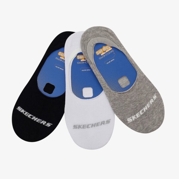 Skechers Çorap U Liner No Show 3 Pack Socks S2520313-3474 
