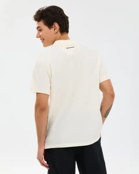 Skechers Sleeve Polo M Tshırt Ekru S211800-1208  (1)