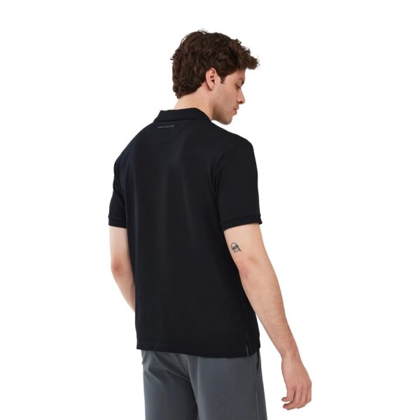 Skechers Sleeve Polo M Tshırt Siyah S211800-3817 (1)