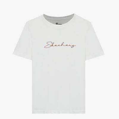 Skechers Tshırt W Graphic Tee Light Weight S242166-102  - 1