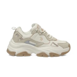 U.S. Polo Assn. - U.s Polo As Kalısta 6fx Kadın Bej Spor Ayakkabı 102158050 