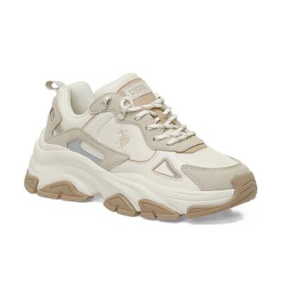 U.s Polo As Kalısta 6fx Kadın Bej Spor Ayakkabı 102158050  - 2