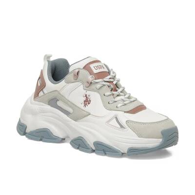 U.s Polo As Kalısta 6fx Kadın Beyaz Spor Ayakkabı 102158051  - 2