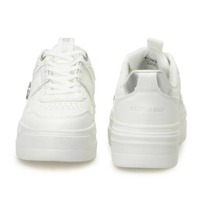 Us Polo Assn Clarke 5fx Kadın Beyaz Spor Ayakkabı 101946719  - 4