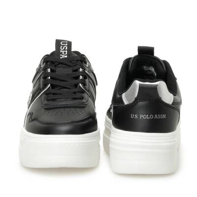 Us Polo Assn Clarke 5fx Kadın Siyah Spor Ayakkabı 101946718  - 4
