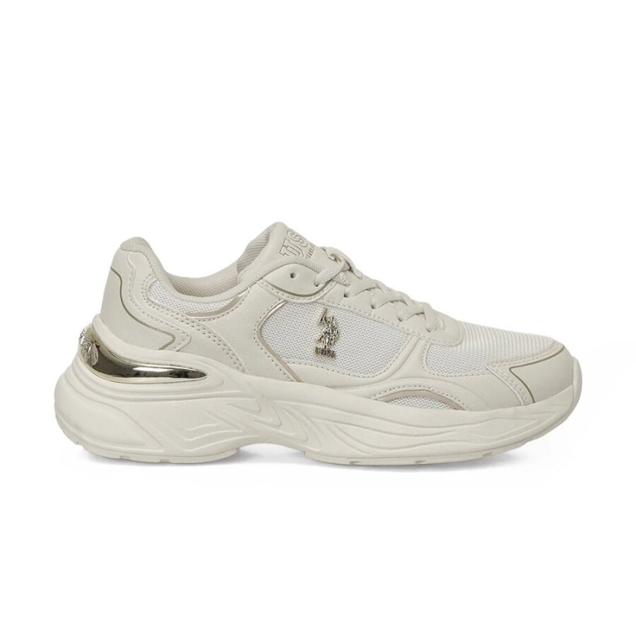U.s. Polo Assn. Ilına 6fx Bej Kadın Spor Ayakkabı 102158049  - 1