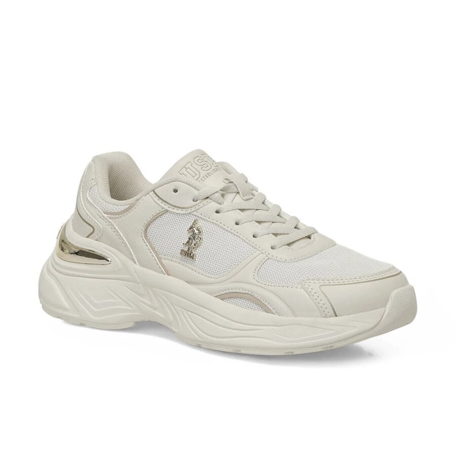 U.s. Polo Assn. Ilına 6fx Bej Kadın Spor Ayakkabı 102158049  - 2