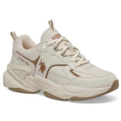 U.s Polo Isabella 5pr Kadın Bej Spor Ayakkabı 102032839  - 3