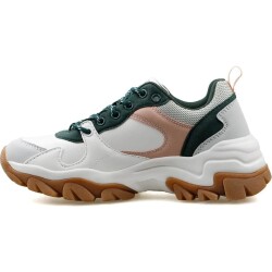 U.s Polo Tracky 5fx Kadın Beyazyeşil Spor Ayakkabı 101947352  (1)