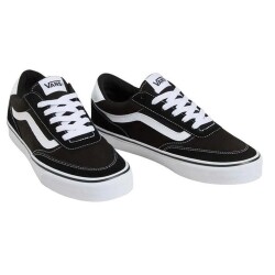 Vans - Vans Brooklyn Ls Sude/canvas Black/white Vn000d7qba21 (1)