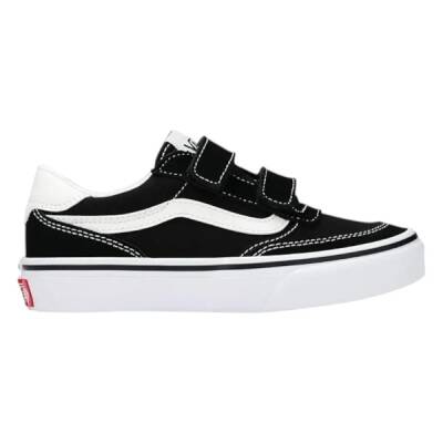 Vans Brooklyn Ls V Sude/canvas Black/white Vn000dbrba21  - 1