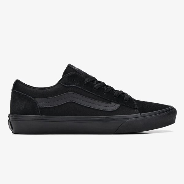 Vans Vero Ls Suede Canvas Black/black Vn000y7hbka1 