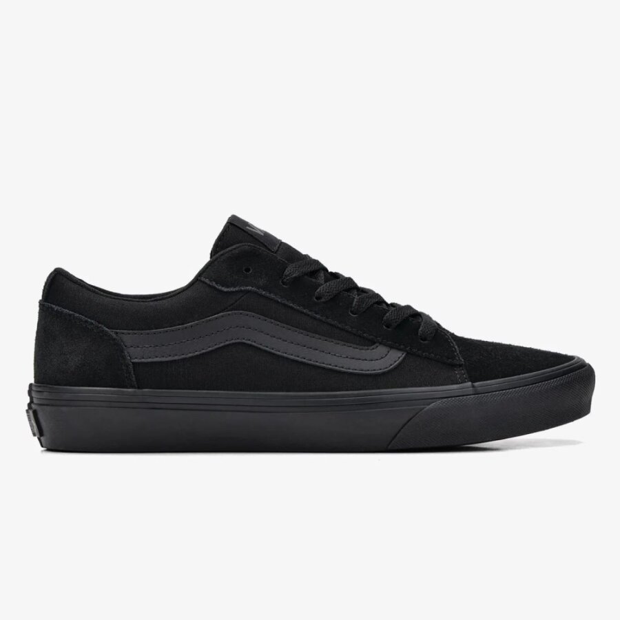 Vans Vero Ls Suede Canvas Black/black Vn000y7hbka1  - 1