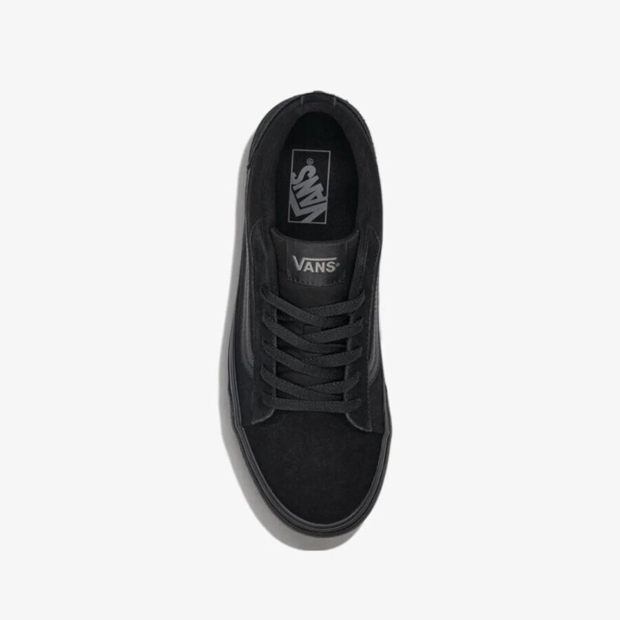 Vans Vero Ls Suede Canvas Black/black Vn000y7hbka1  - 2