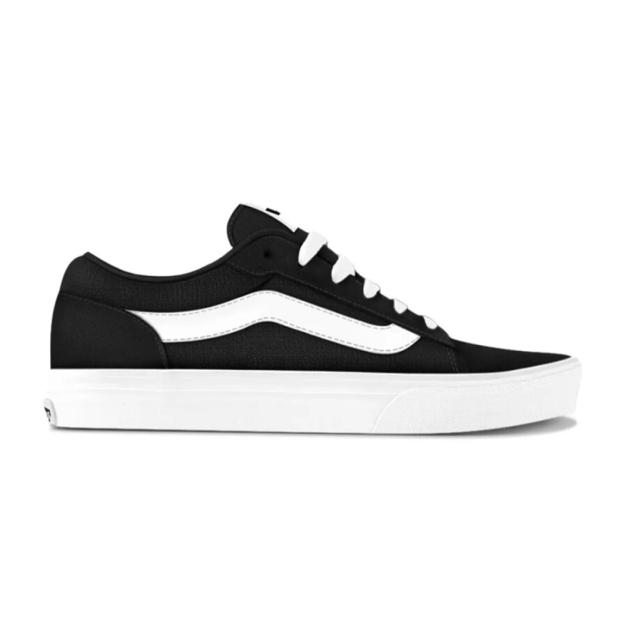 Vans Vero Ls Suede Canvas Black/white Vn000va3ba21  - 1